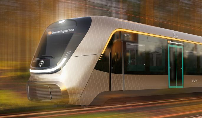 Das mögliche Außendesign der neuen S-Bahnen.